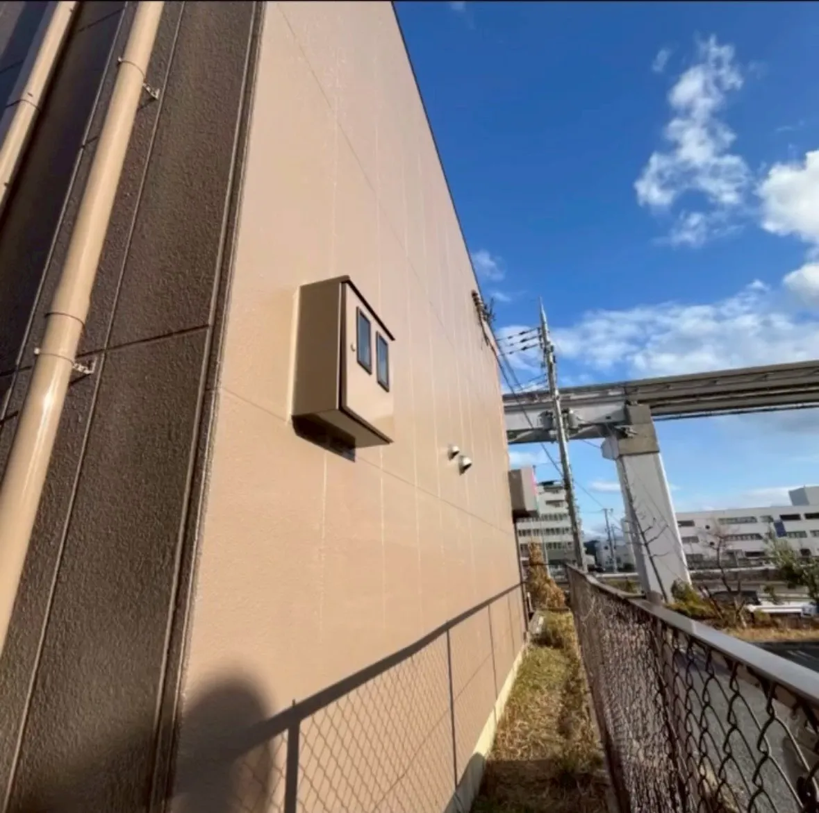 工事後の外壁の写真