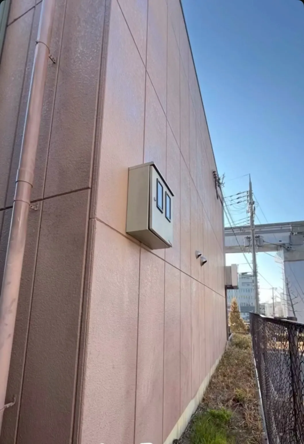 工事前の外壁の写真